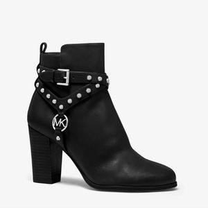 Preston Studded Leather Ankle Boot